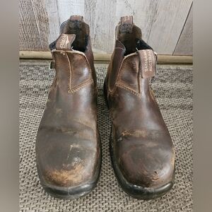 Blundstone Work & Safety 180 - Rustic Brown Blundstone. 6.5AU, 7.5 M, 9.5W
